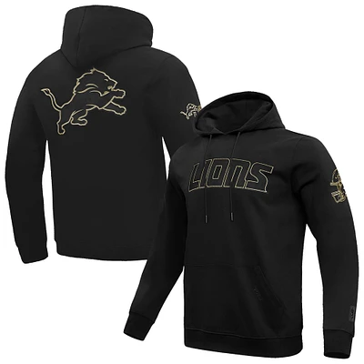 Sweat à capuche classique en chenille Pro Standard pour homme, noir