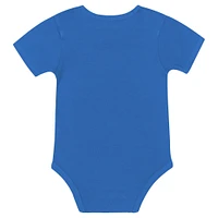Newborn & Infant Detroit Lions Dynamic Duo Bodysuit, Bib Knit Hat Set