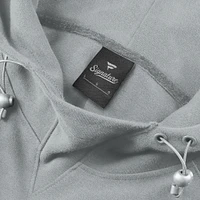 Unisex Fanatics Gray Detroit Lions Front Office Tonal Tri-Blend Pullover Hoodie