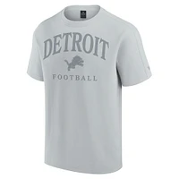 Unisex Fanatics Silver Detroit Lions Elements Flex Tri-Blend T-Shirt