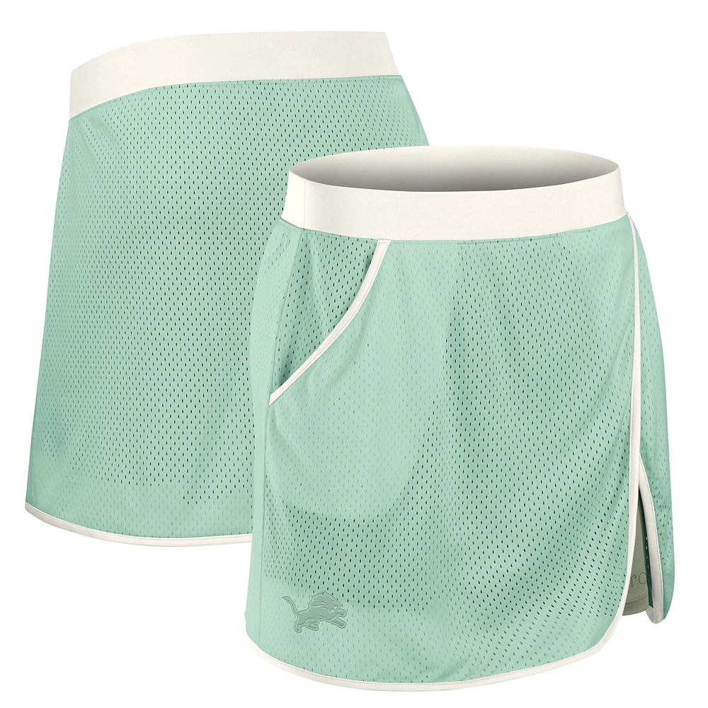 Jupe-short de bien-être Fanatics Mint Detroit Lions Studio pour femme