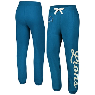 Pantalon de mêlée Detroit Lions G-III 4Her by Carl Banks bleu pour femmes