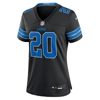 Women's Nike Barry Sanders Black Detroit Lions 2nd Alternate Retired Player Game Jersey