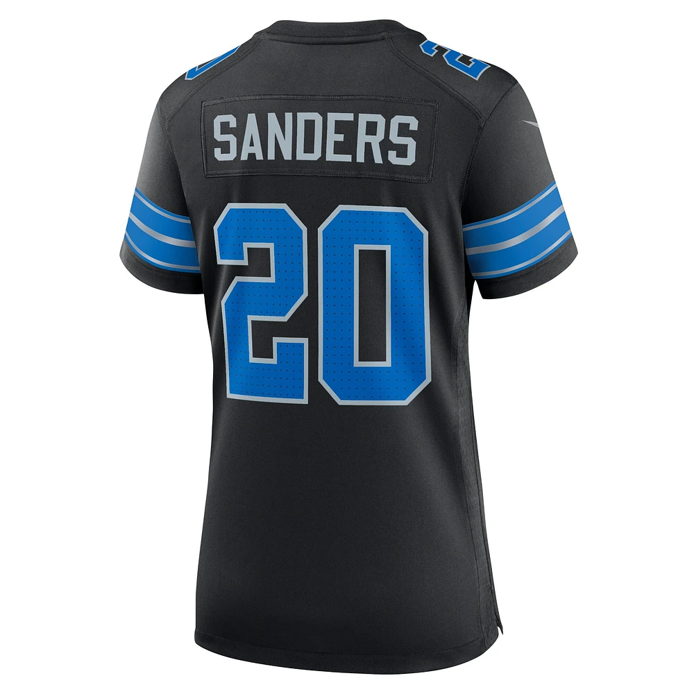 Women's Nike Barry Sanders Black Detroit Lions 2nd Alternate Retired Player Game Jersey