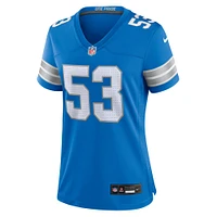 Women's Nike DaRon Gilbert  Blue Detroit Lions Game Jersey