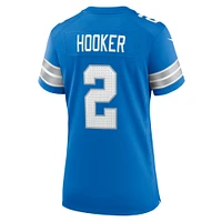Women's Nike Hendon Hooker  Blue Detroit Lions Team Game Jersey