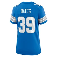 Women's Nike Jake Bates  Blue Detroit Lions Team Game Jersey