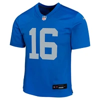 Youth Nike Jared Goff Blue Detroit Lions Alternate Game Jersey