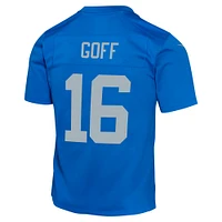 Youth Nike Jared Goff Blue Detroit Lions Alternate Game Jersey