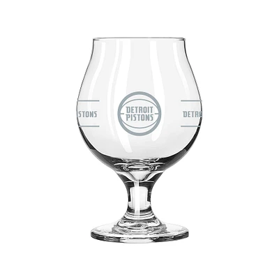 Detroit Pistons 16oz. Belgium Glass