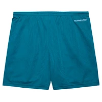 Men's Mitchell & Ness Teal Detroit Pistons Hardwood Classics Gameday Mesh Shorts
