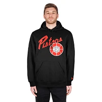 Men's New Era  Black Detroit Pistons 2024/25 City Edition Pullover Hoodie
