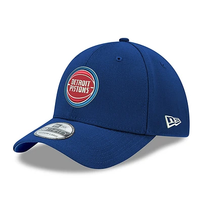 Casquette Flex New Era Detroit Pistons Classic 39THIRTY pour homme, bleu
