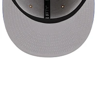Men's New Era Tan/Blue Detroit Pistons 2024 NBA Draft 9FIFTY Snapback Hat