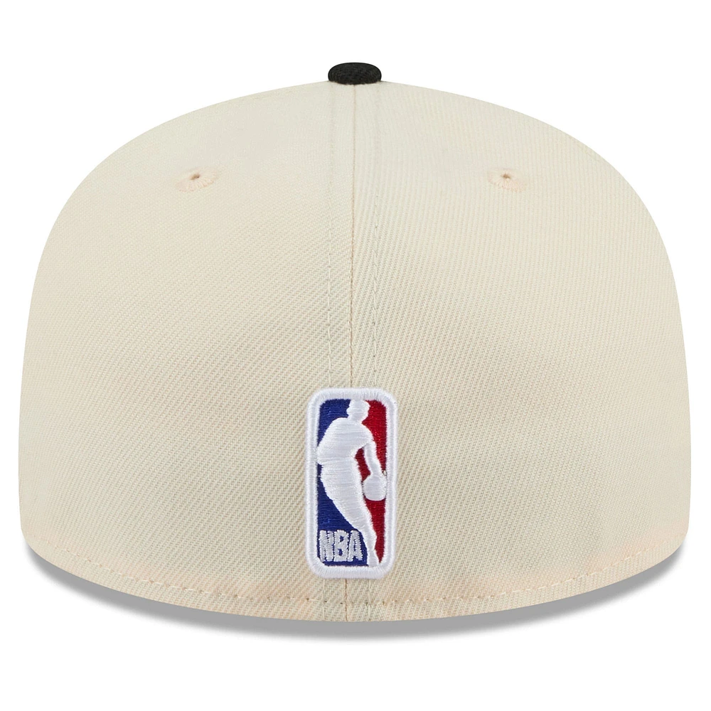 Casquette ajustée 59FIFTY Detroit Pistons 2024/25 City Edition pour homme New Era Tan