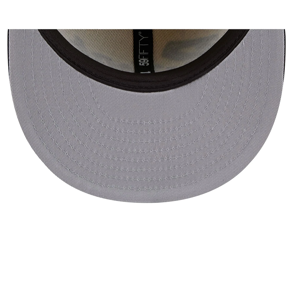 Casquette ajustée 59FIFTY Detroit Pistons 2024/25 City Edition pour homme New Era Tan