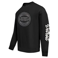 Men's Pro Standard Black Detroit Pistons Paint the City Pullover Sweatshirt