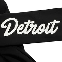 Men's Pro Standard Black Detroit Pistons Paint the City Pullover Sweatshirt