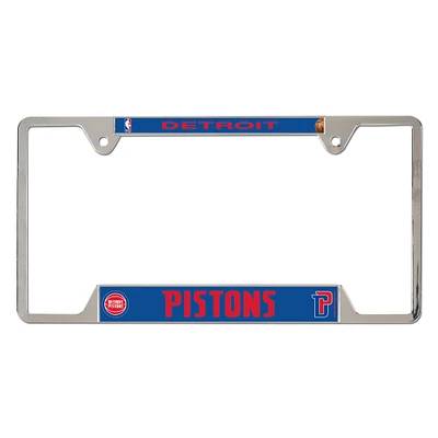 Cadre de plaque d'immatriculation WinCraft Detroit Pistons