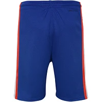 Youth Nike Blue Detroit Pistons Icon Edition Mesh Performance Swingman Shorts