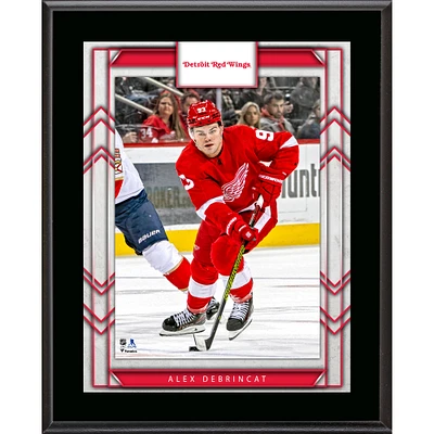 Plaque de joueur sublimée Alex DeBrincat Detroit Red Wings 10,5" x 13"