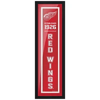 Detroit Red Wings 6'' x 22'' Team Established Framed - Oeuvre