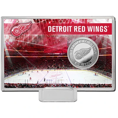 Highland Mint Detroit Red Wings Histoire de l'équipe - Coin Card