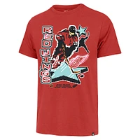Men's '47 Red Detroit Wings Lamp Lighter Franklin T-Shirt