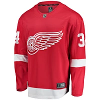 Maillot Fanatics Alex Lyon Red Detroit Wings Home Breakaway pour hommes
