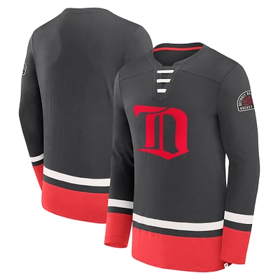 V110793 RdWngs 0C02 T-shirt à manches longues en coton vintage High Point FA24 NHL Fanatics pour homme TEEMENL-S 00PU-0C02-VRD-UQC #13