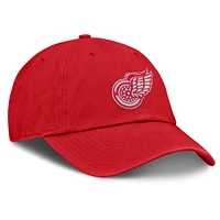 Men's Fanatics Red Detroit Red Wings Decades Collection Adjustable Hat
