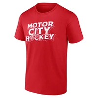 Men's Fanatics Red Detroit Wings Local T-Shirt