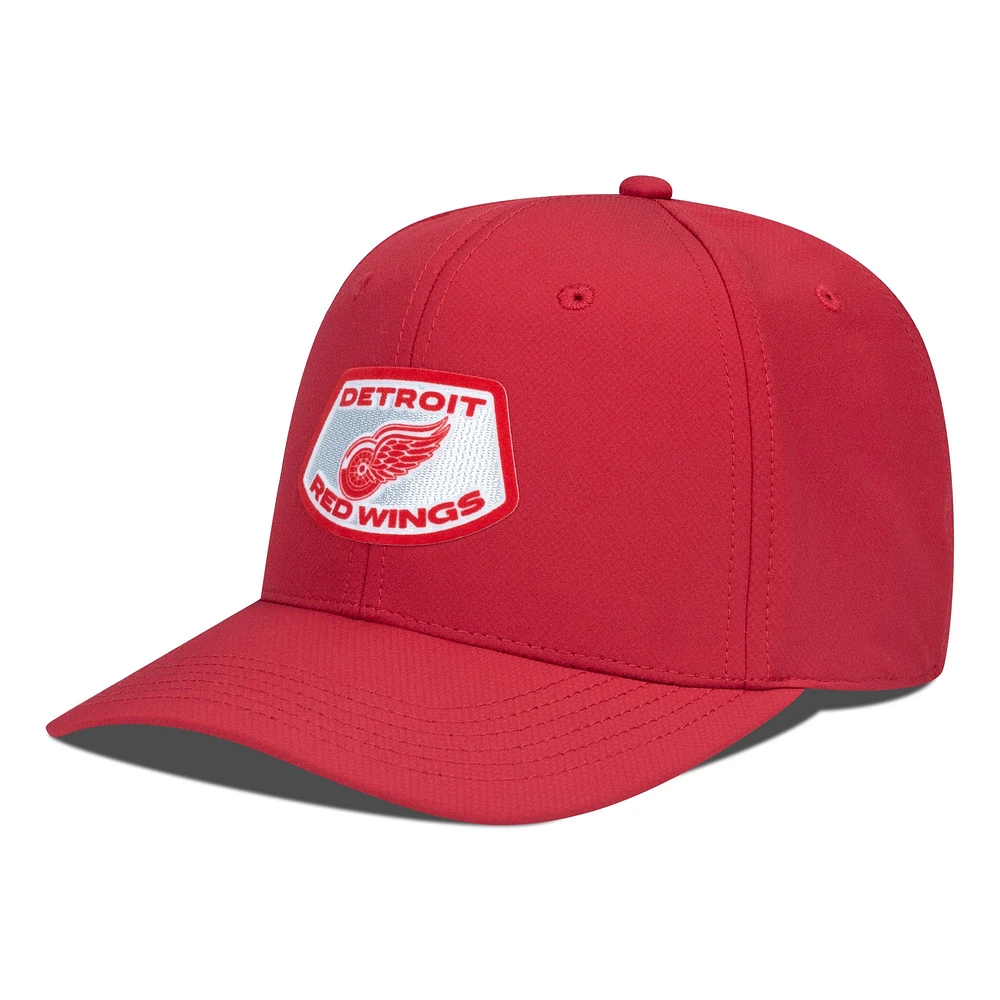 Men's Levelwear Red Detroit Wings Rise Skylight Flex Hat