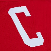 Men's Mitchell & Ness Gordie Howe Red Detroit Wings Big Tall 1960 Captain Patch Blue Line Player Jersey