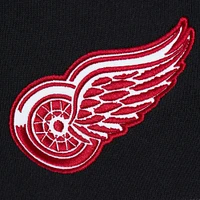 Men's Mitchell & Ness Red/Black Detroit Red Wings Head Coach Pullover Hoodie