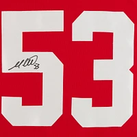 Moritz Seider Red Detroit Red Wings Autographed adidas Authentic Jersey