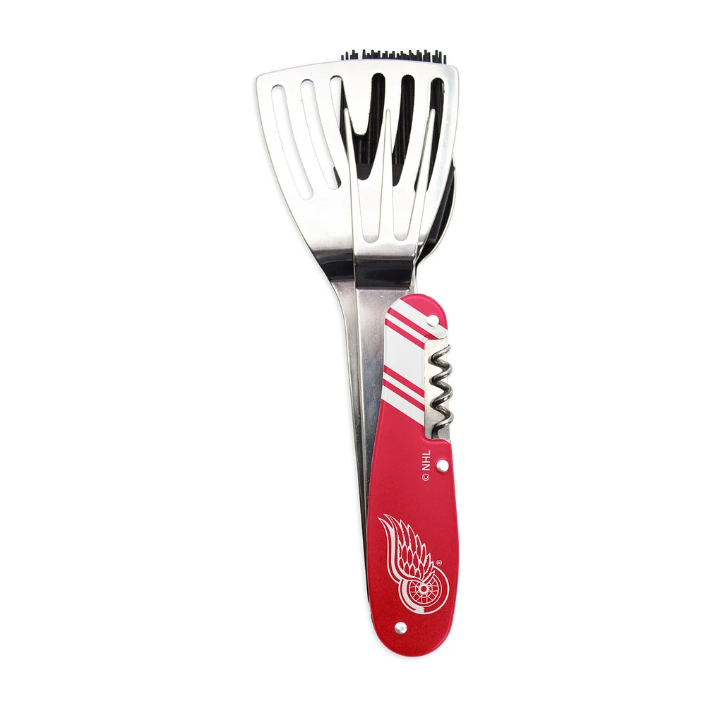 Red Detroit Red Wings Barbecue Multi-Tool