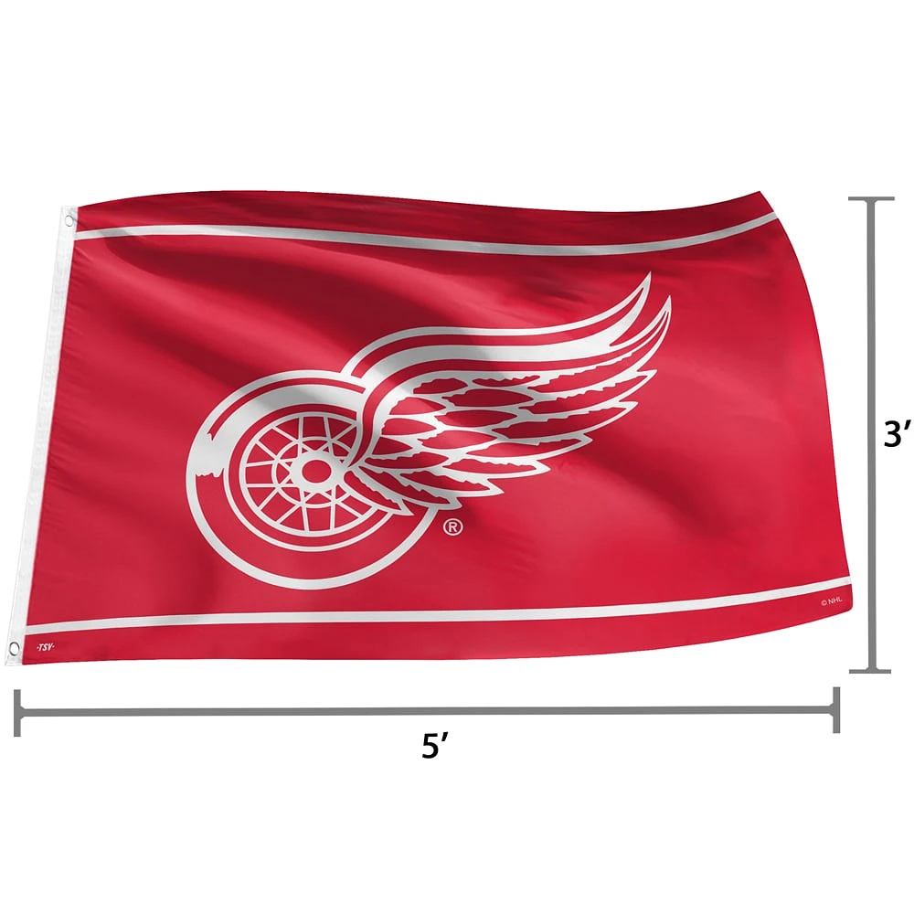 The Sports Vault Detroit Red Wings - 3' x 5' Flag