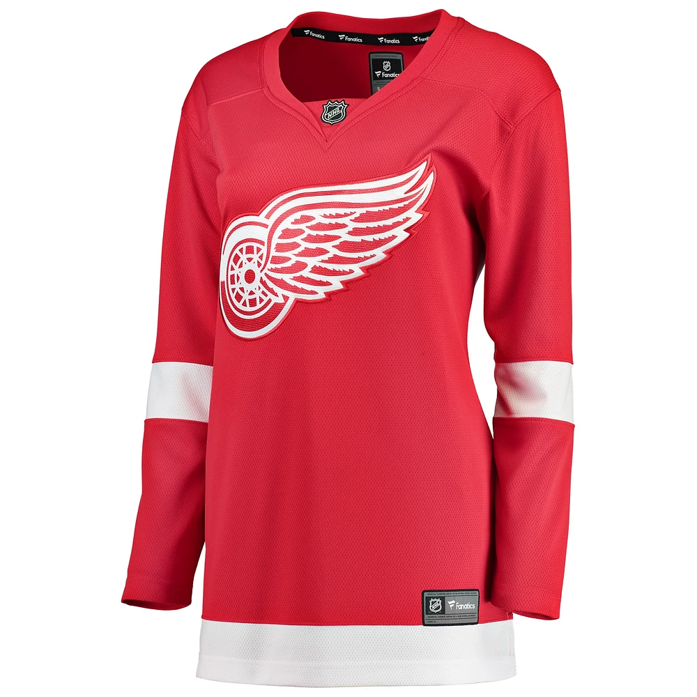 Women's Fanatics Red Detroit Wings Breakaway Home Jersey