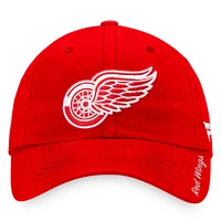 Women's Fanatics Red Detroit Red Wings Core Primary Logo Adjustable Hat