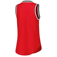 Women's G-III 4Her by Carl Banks Red Detroit Wings Strategy Tank Top