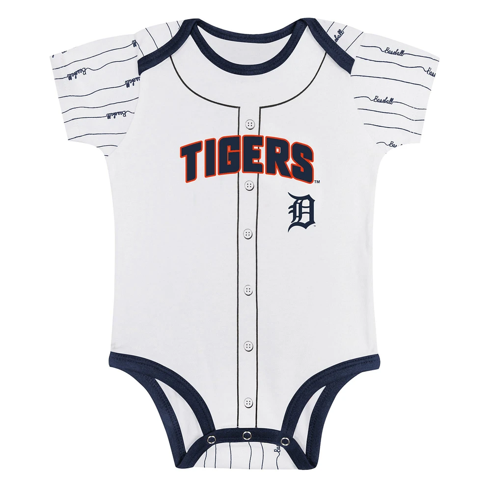 Infant Detroit Tigers Play Ball 2-Pack Bodysuit Set