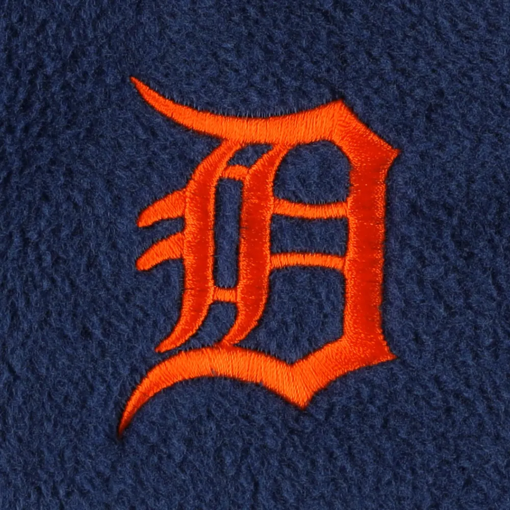 Men's Columbia Navy Detroit Tigers Big & Tall Steens Mountain Full-Zip Jacket