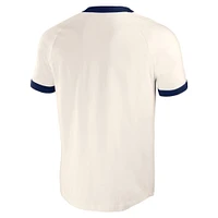 Men's Darius Rucker Collection by Fanatics White Detroit Tigers Henley Raglan T-Shirt