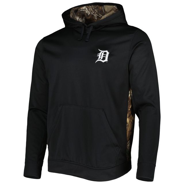 Chandail à capuchon Dunbrooke Rangers des Detroit Tigers pour homme, noir/camouflage