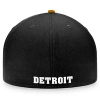 Men's Fanatics Black/Khaki Detroit Tigers Fitted Hat