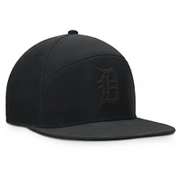 Men's Fanatics Black Detroit Tigers Horizon Snapback Hat