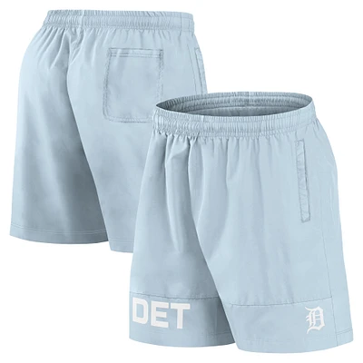 Short de bain bleu clair pour homme Fanatics Detroit Tigers Elements