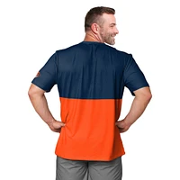 Men's FOCO Navy/Orange Detroit Tigers Big Logo Mascot T-Shirt