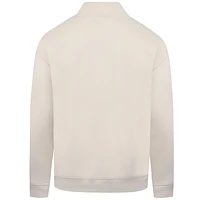 Men's Levelwear  Khaki Detroit Tigers Cooperstown Collection Murray Quarter-Zip Sweatshirt